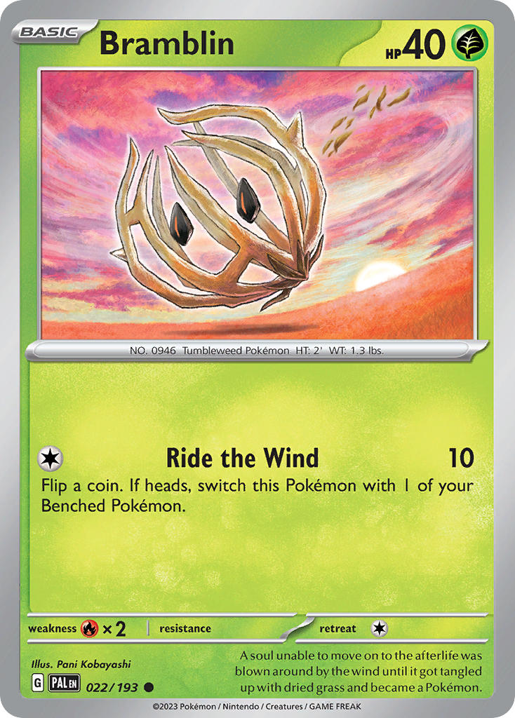 Bramblin 22/193 Reverse holo