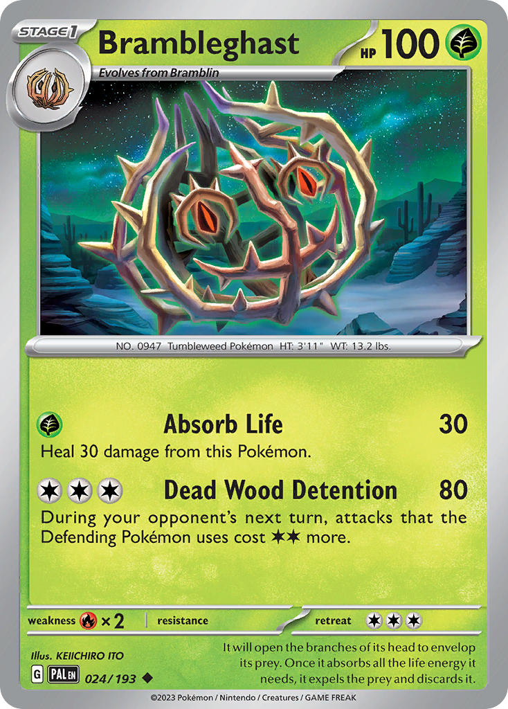 Brambleghast 24/193 Reverse holo