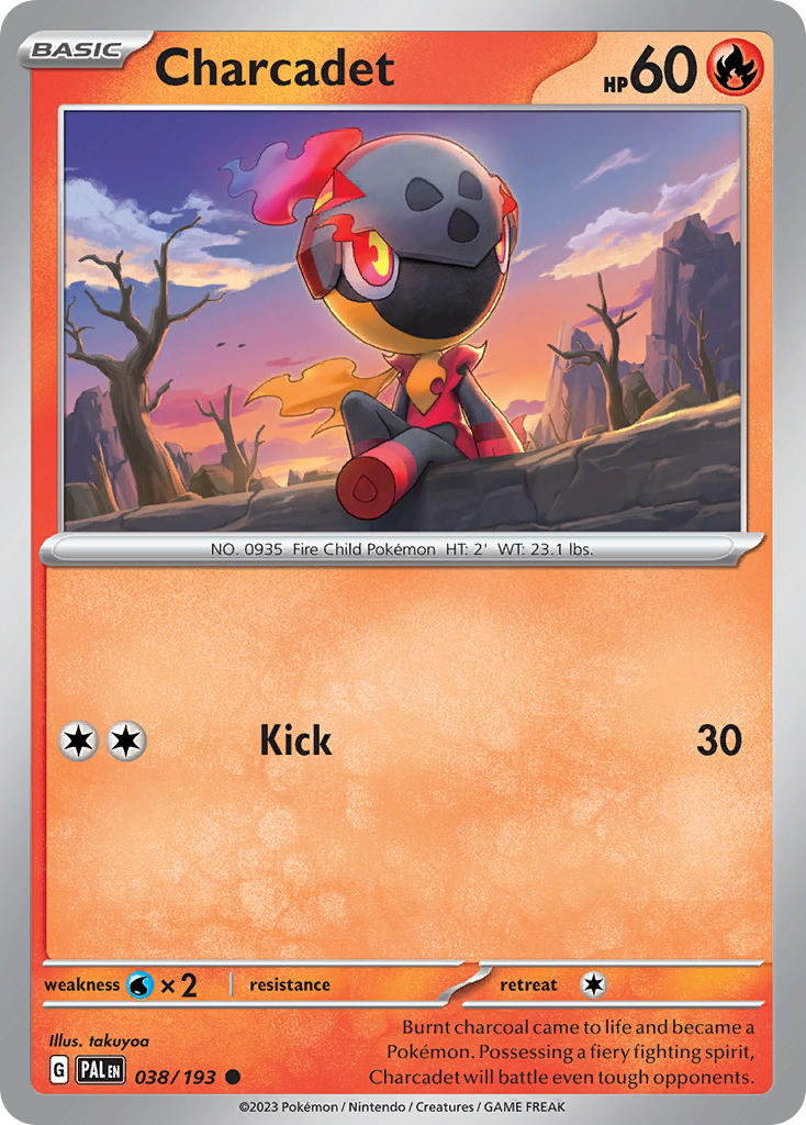 Charcadet 38/193 Reverse holo