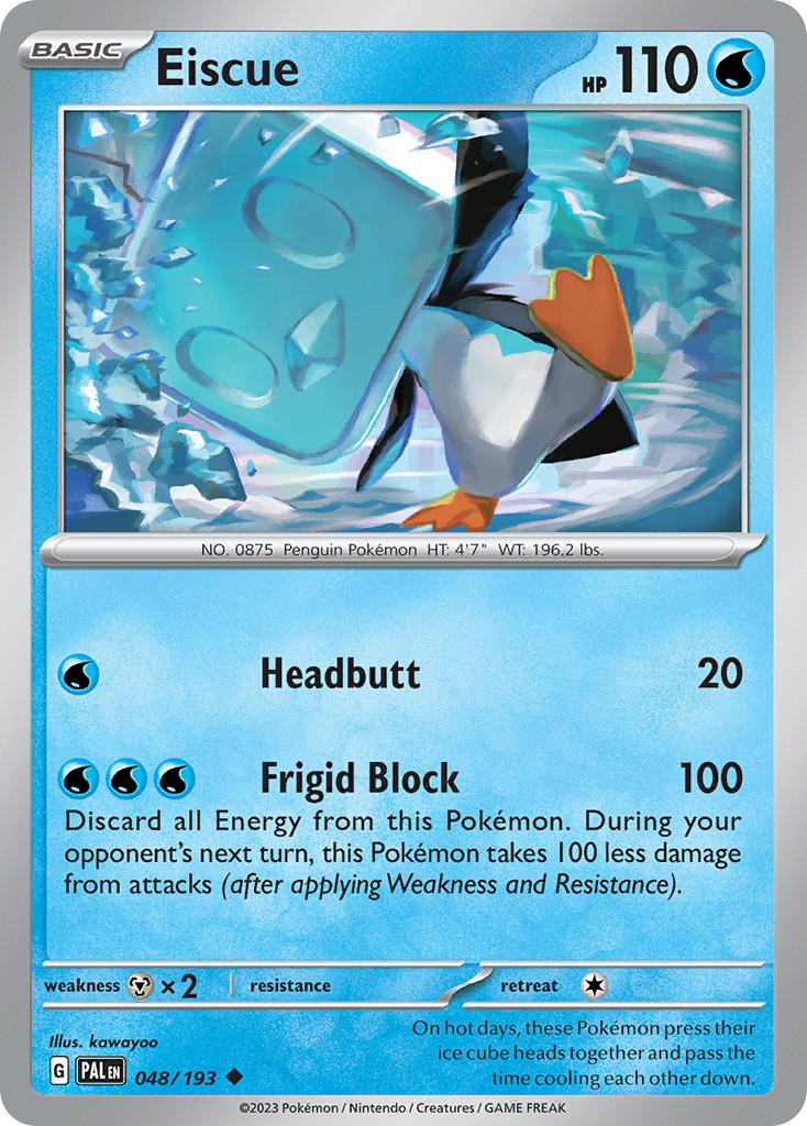 Eiscue 48/193 Reverse holo