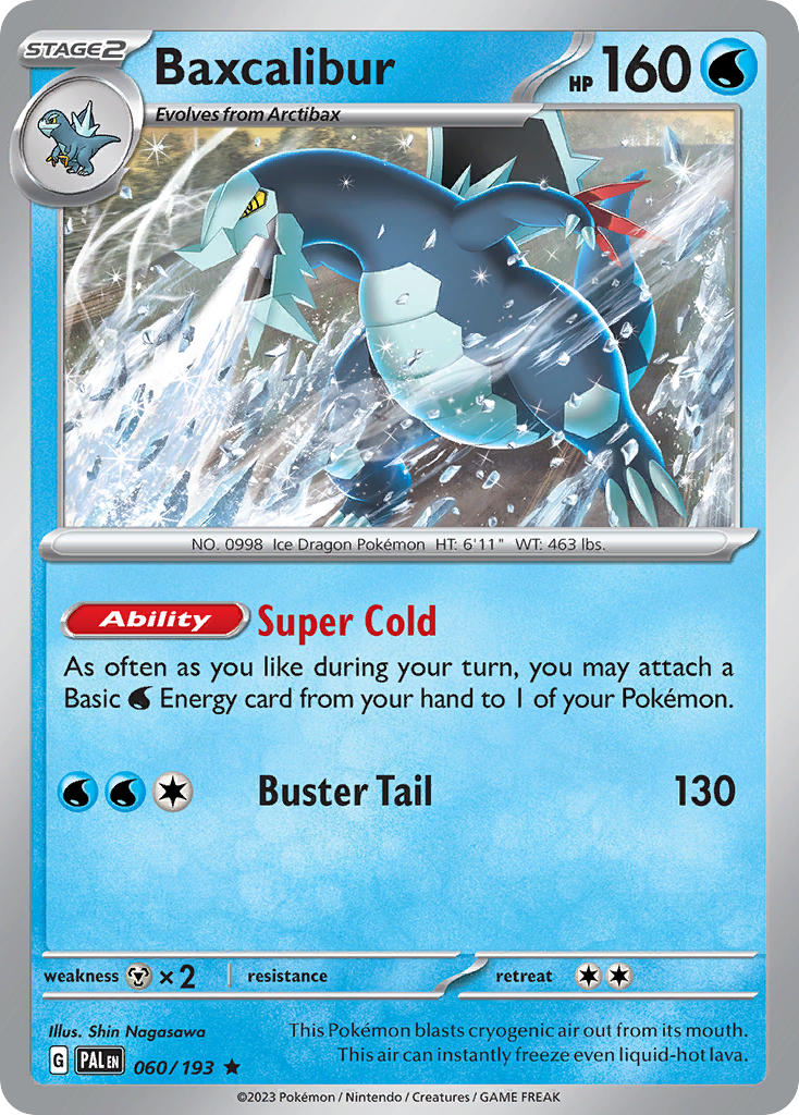 Baxcalibur 60/193 Reverse holo