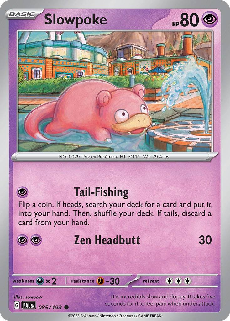 Slowpoke 85/193 Reverse holo