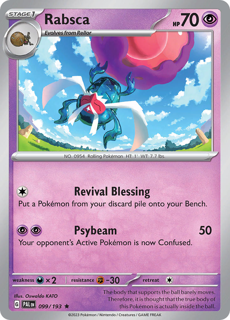 Rabsca 99/193 Reverse holo