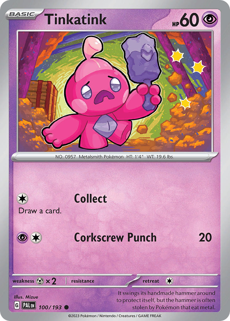 Tinkatink 100/193 Reverse holo