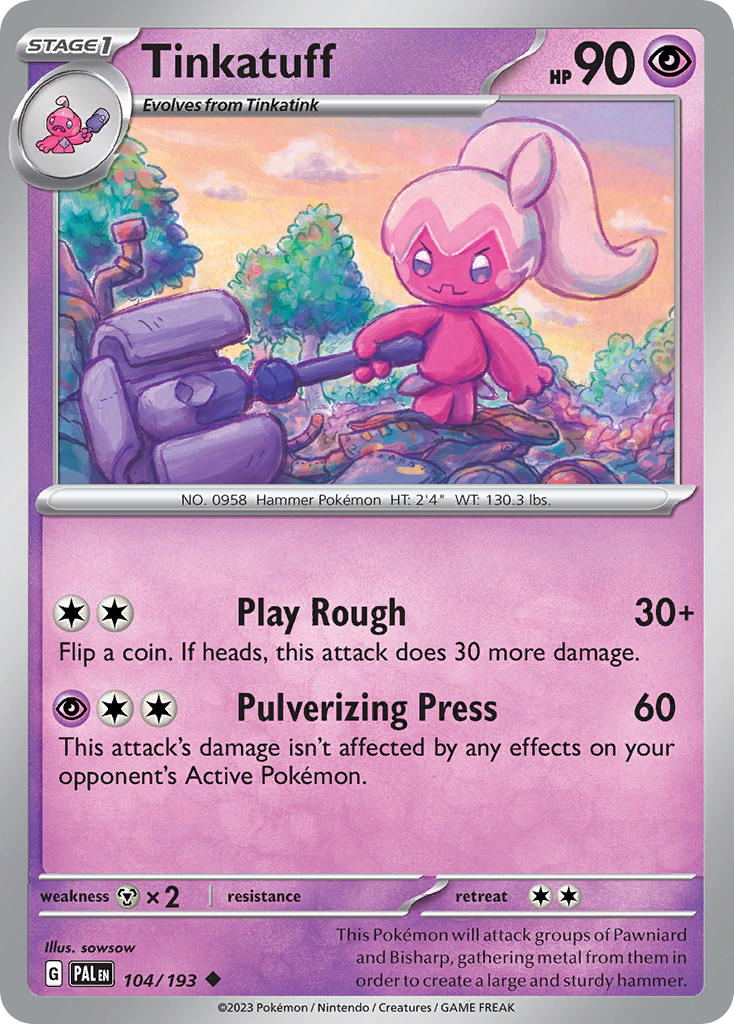 Tinkatuff 104/193 Reverse holo