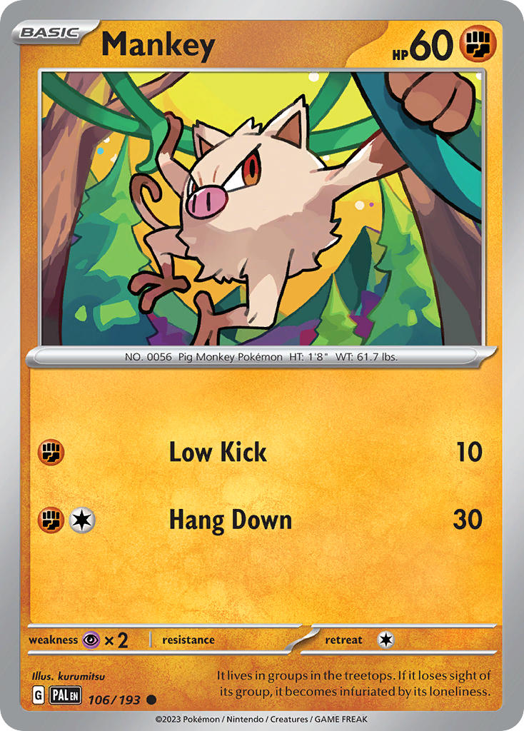 Mankey 106/193