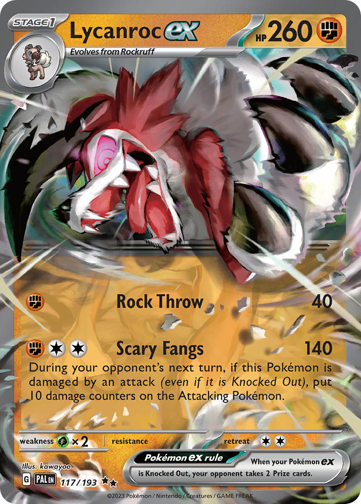 Lycanrocex 117/193