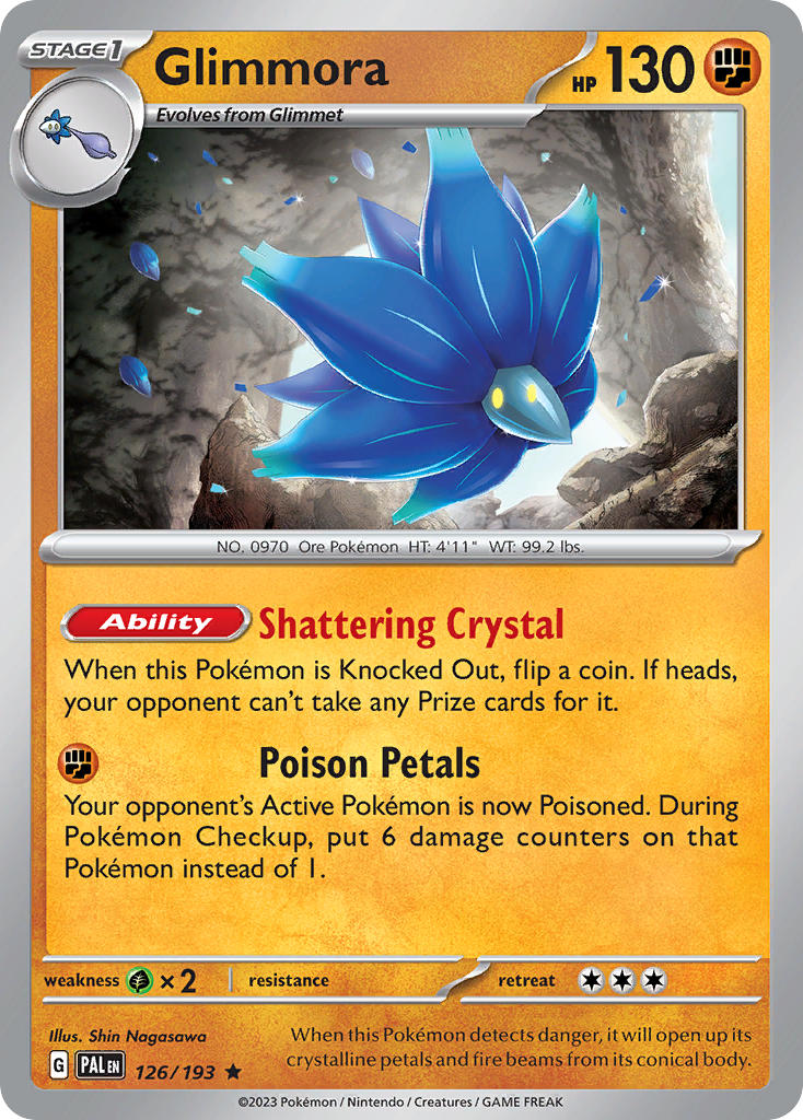 Glimmora 126/193 Reverse holo