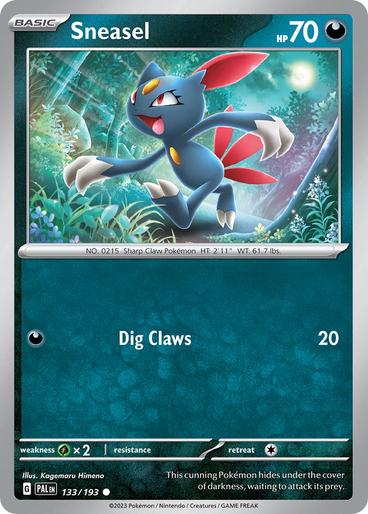 Sneasel 133/193 Reverse holo