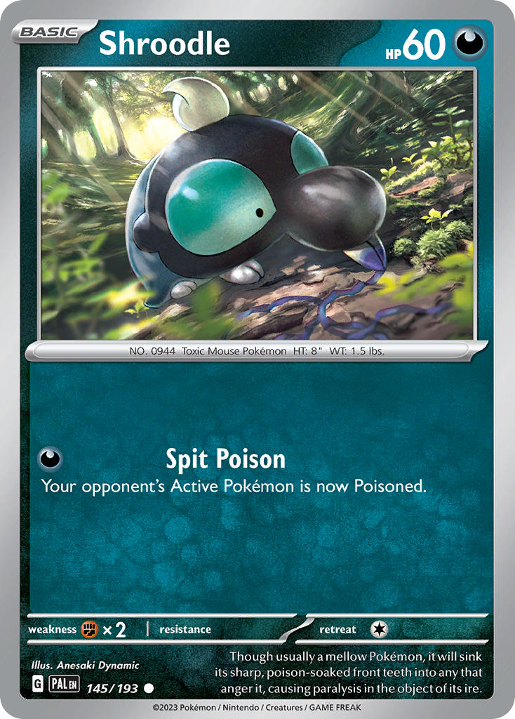 Shroodle 145/193 Reverse holo