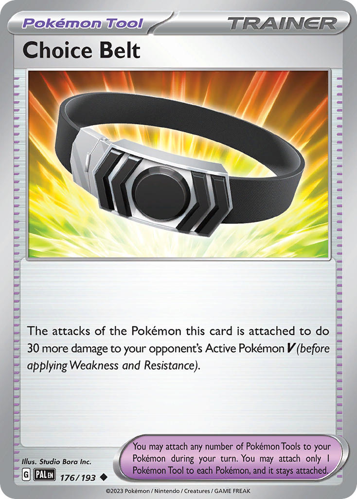 Choice Belt 176/193 Reverse holo