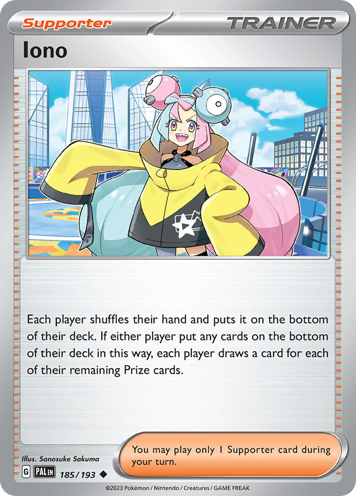 Iono 185/193 Reverse holo