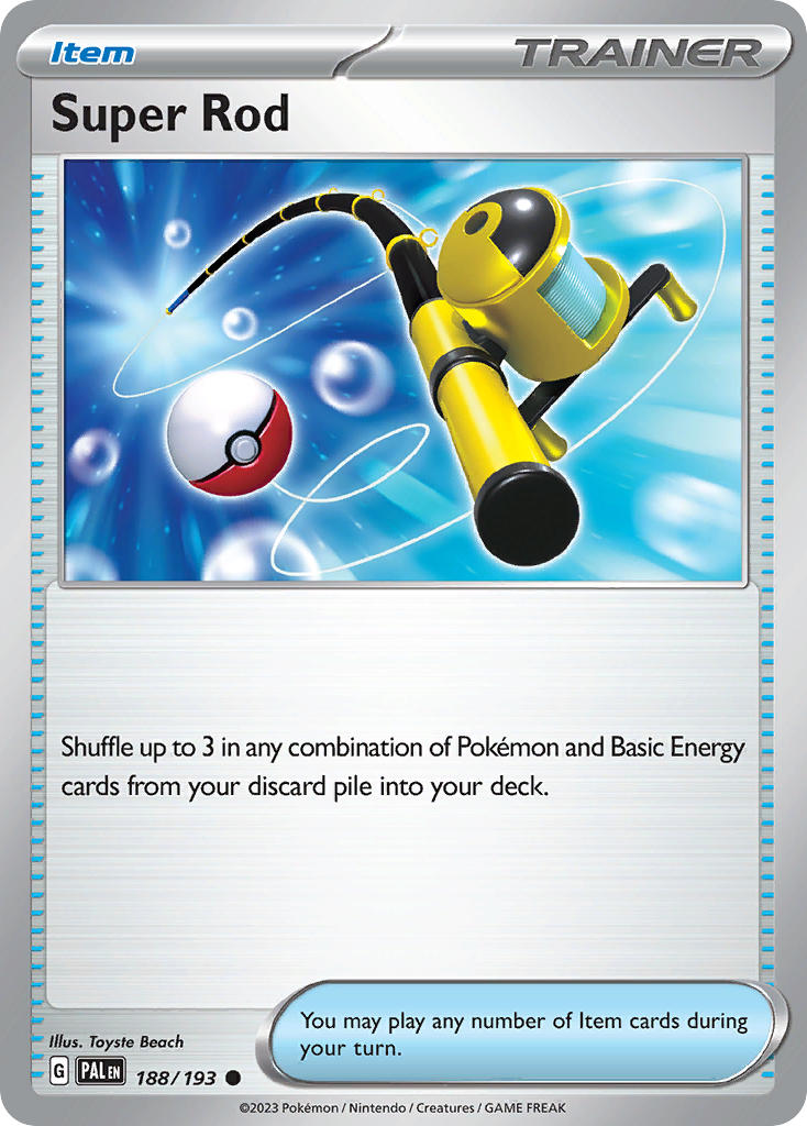 Super Rod 188/193 Reverse holo