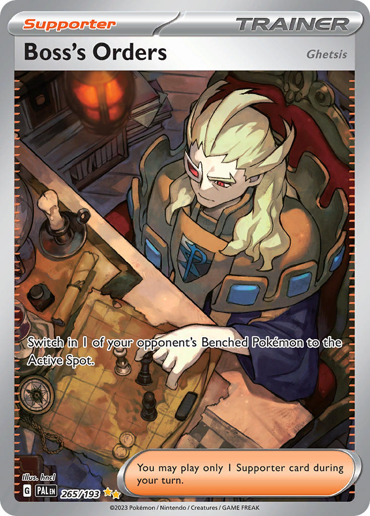 Boss's Orders [Ghetsis] 265/193