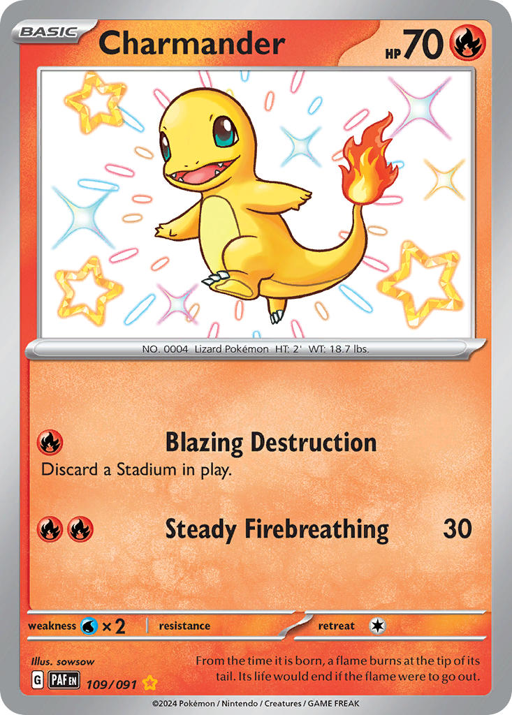 Charmander 109/91