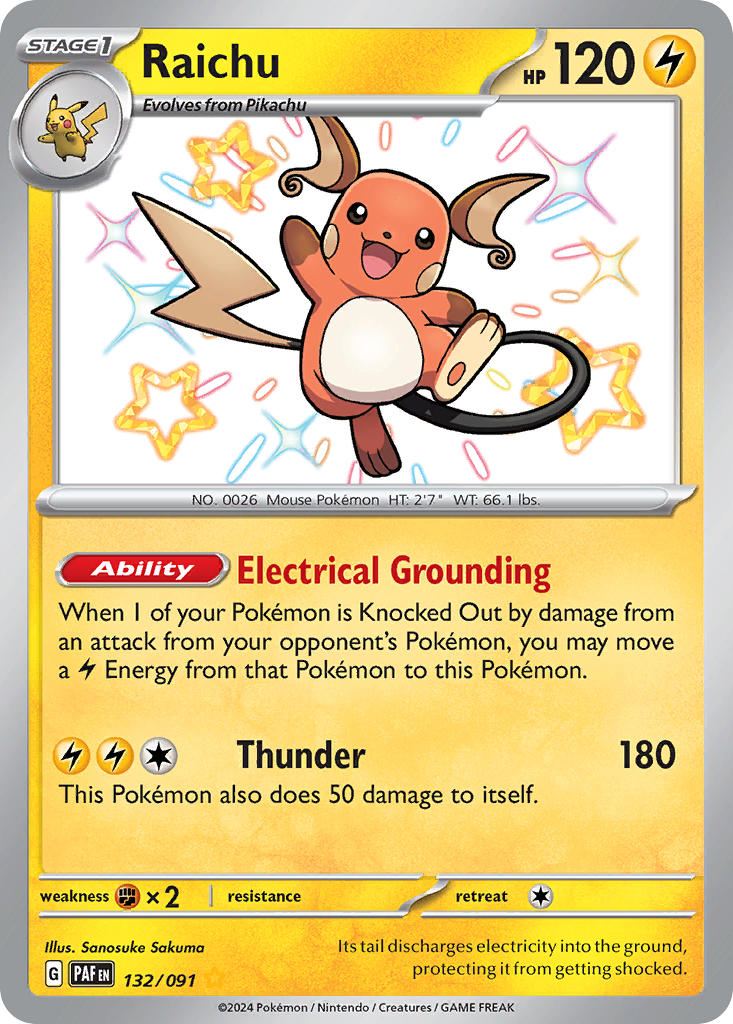 Raichu 132/91