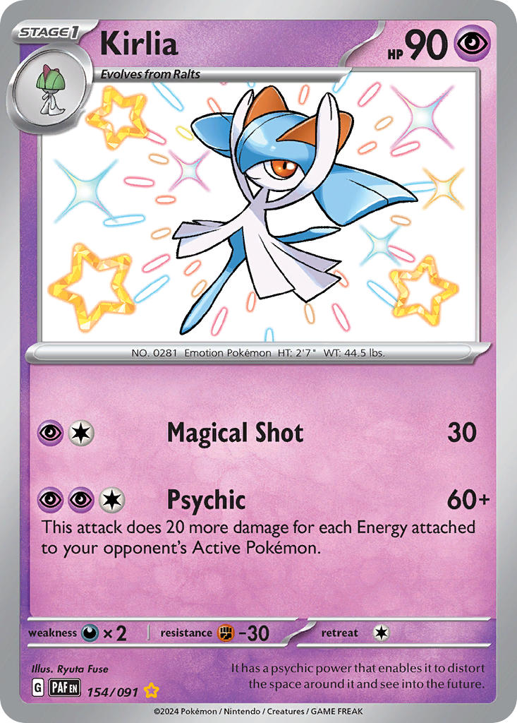 Kirlia 154/91