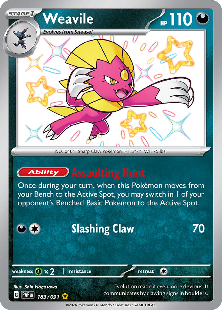 Weavile 183/091