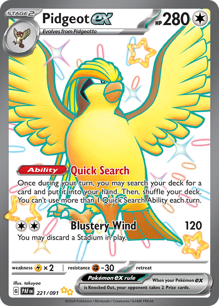 Pidgeotex 221/091