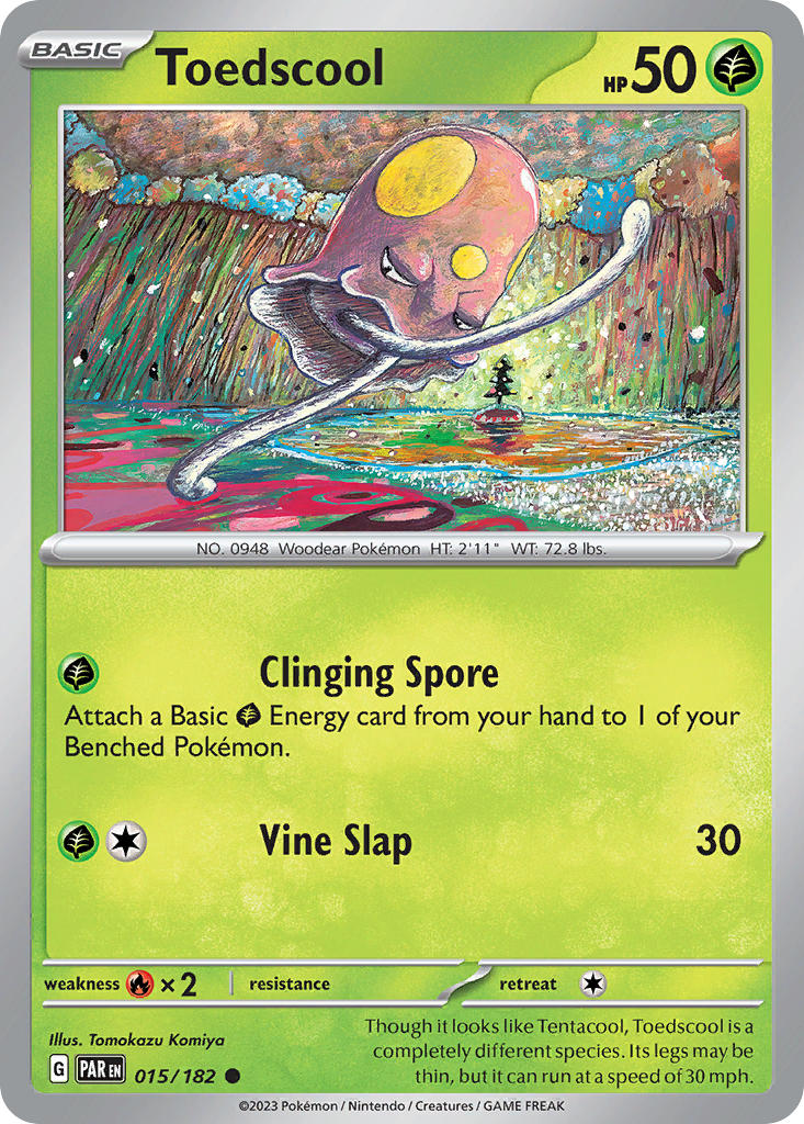 Toedscool 015/182 Reverse holo