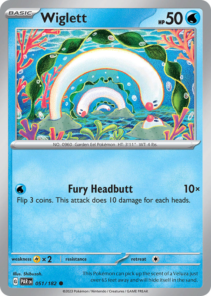 Wiglett 051/182 Reverse holo