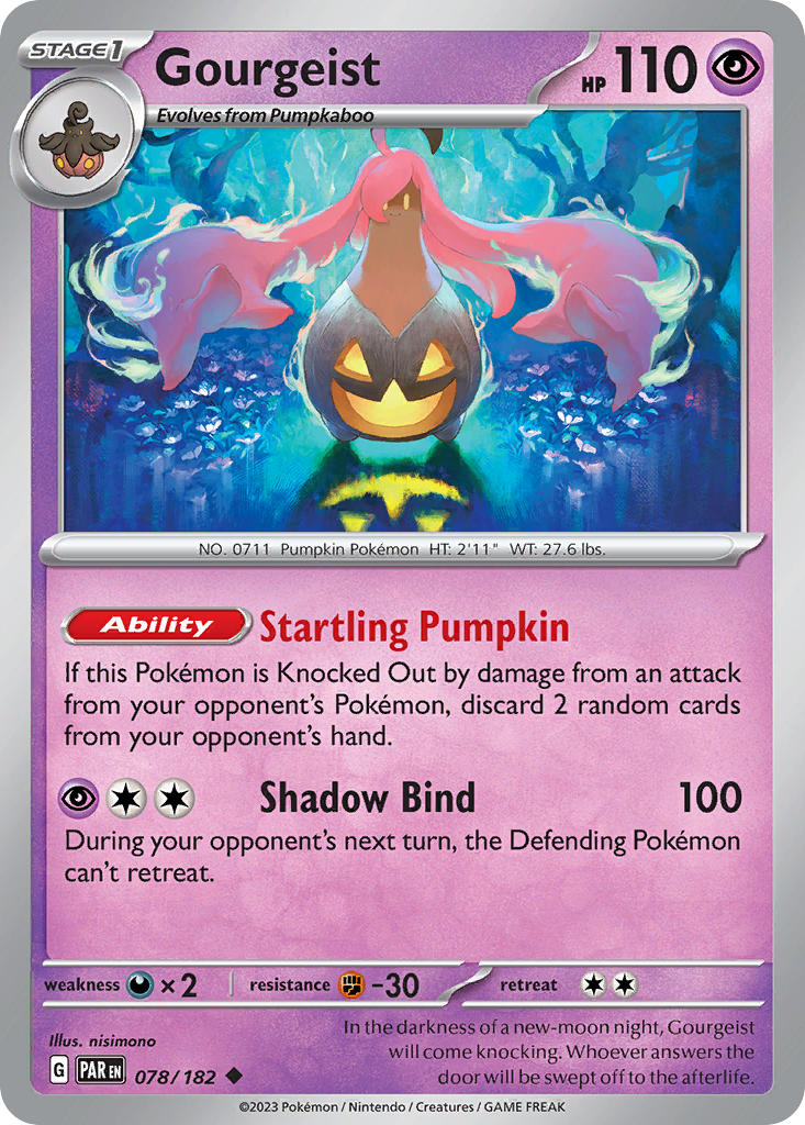 Gourgeist 078/182 Reverse holo