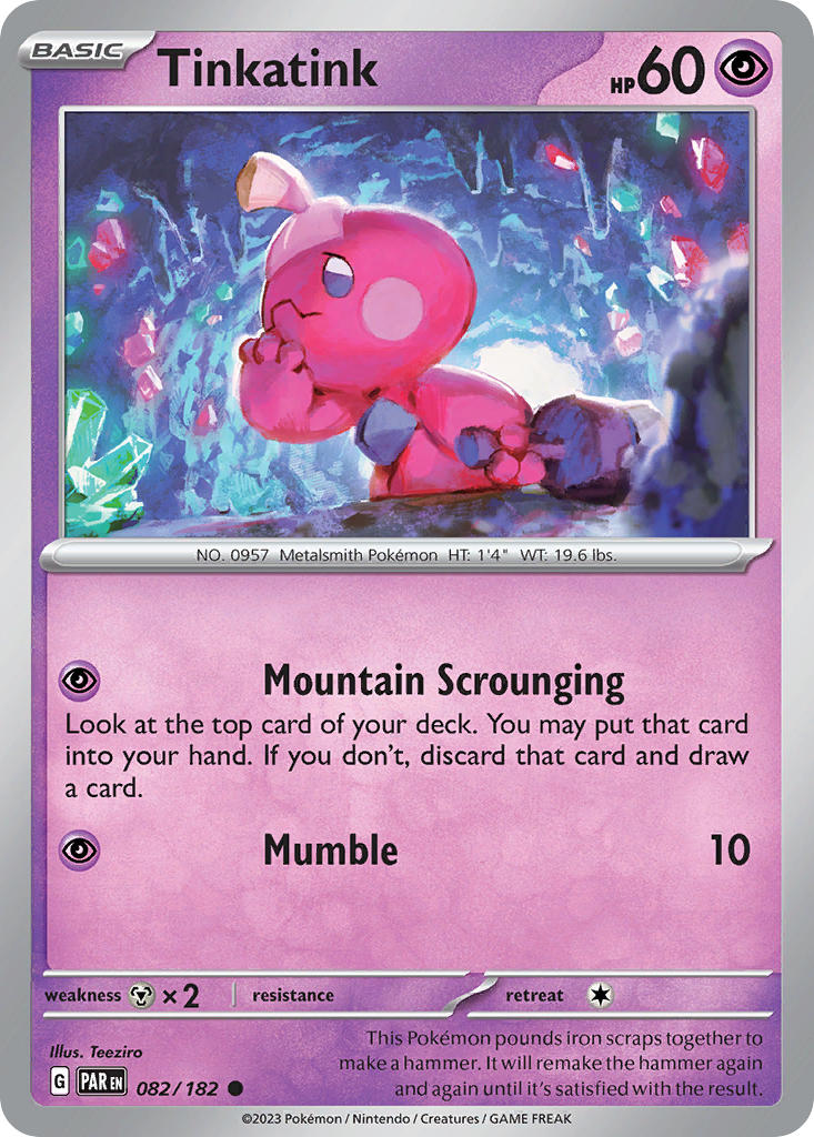 Tinkatink 082/182 Reverse holo