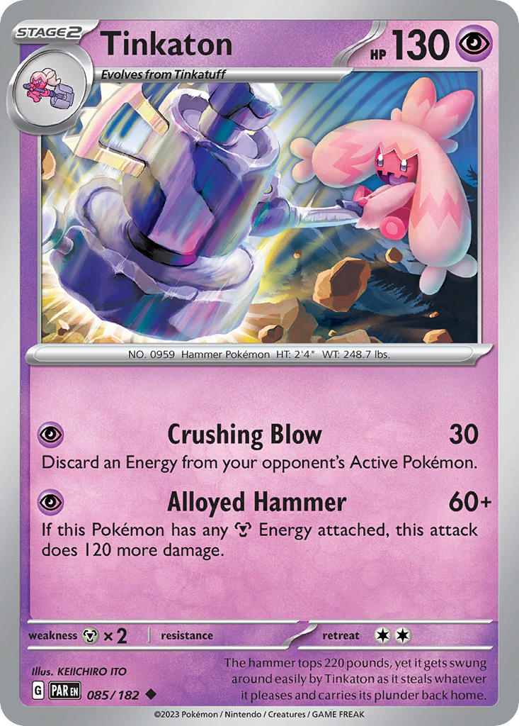 Tinkaton 085/182 Reverse holo