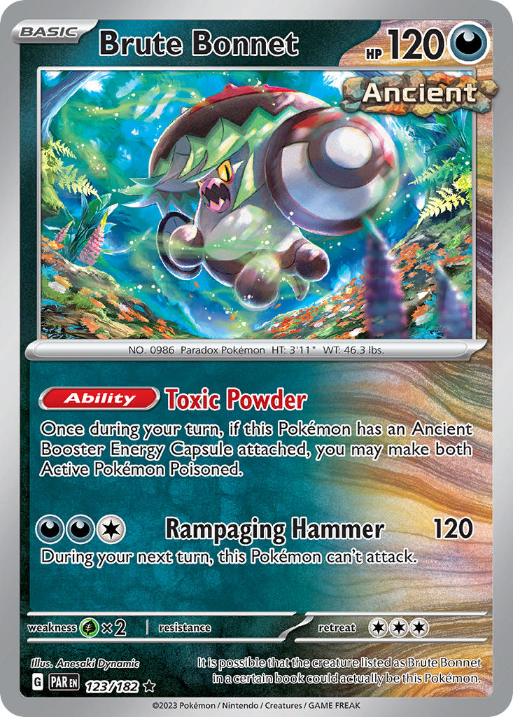 Brute Bonnet 123/182 Reverse holo