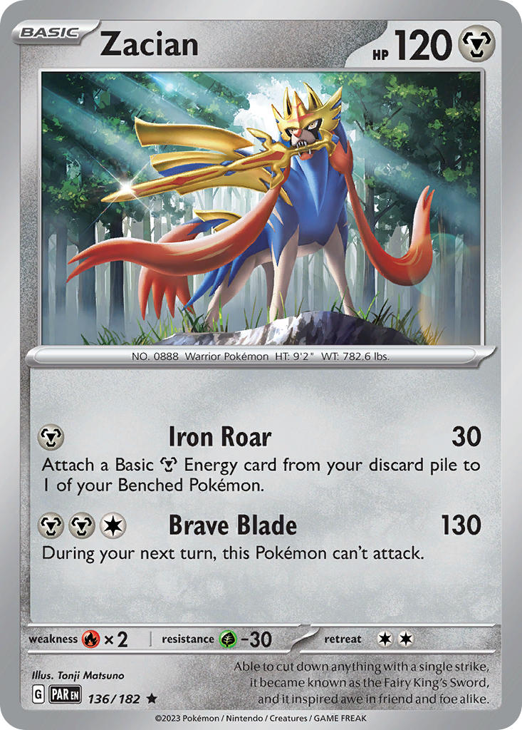 Zacian 136/182