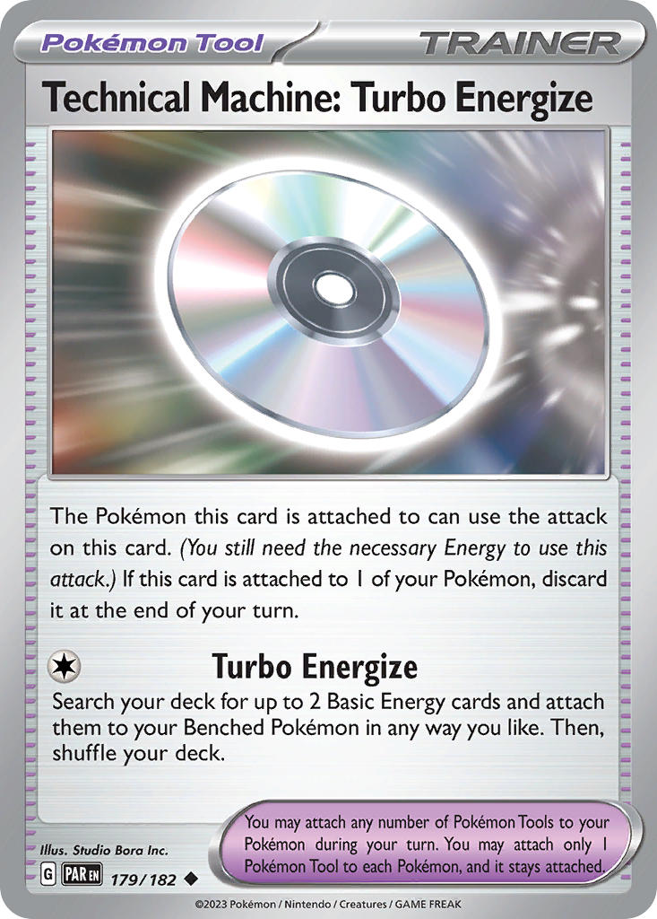 Technical Machine: Turbo Energize 179/182 Reverse holo