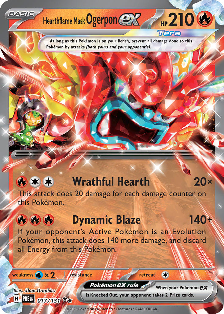 Hearthflame Mask Ogerponex 017/131