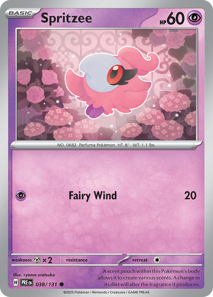 Spritzee 038/131 Reverse holo