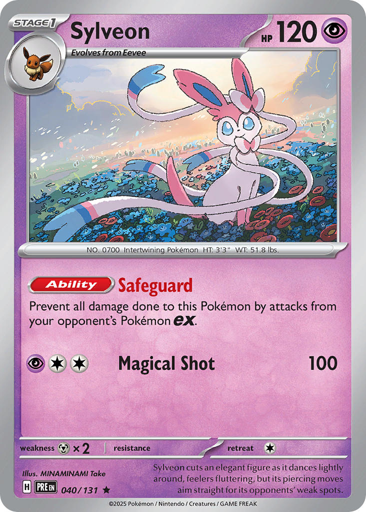 Sylveon 040/131 Reverse holo