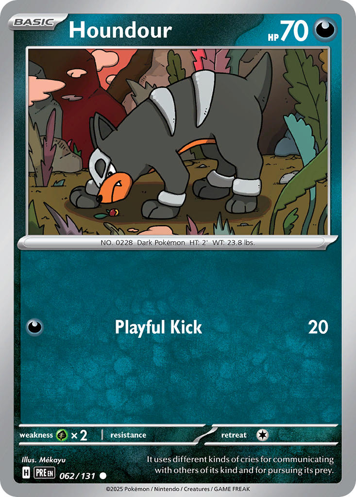 Houndour 062/131 Reverse holo