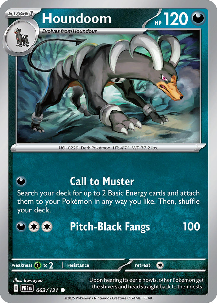 Houndoom 063/131 Reverse holo