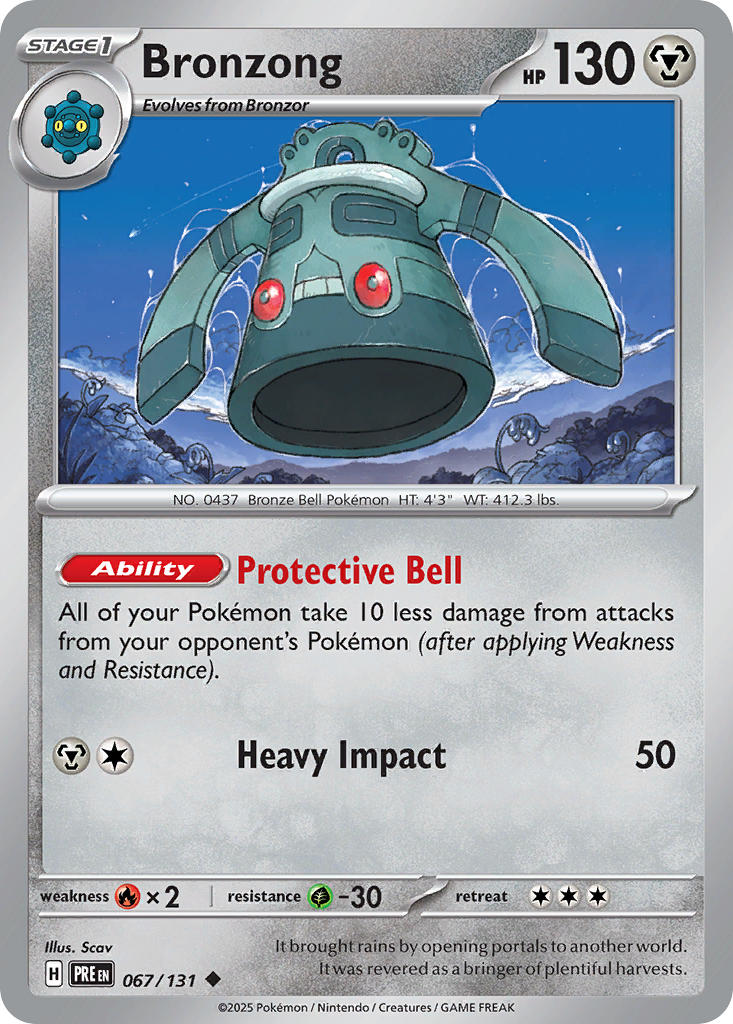 Bronzong 067/131 Reverse holo