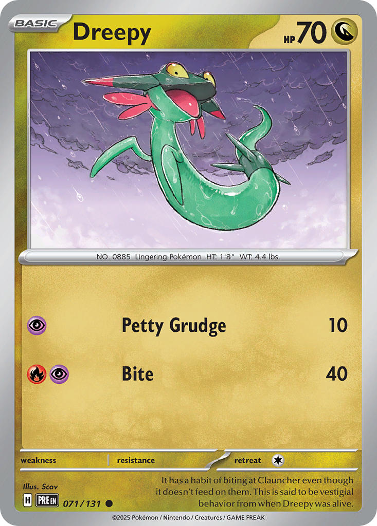 Dreepy 071/131 Reverse holo