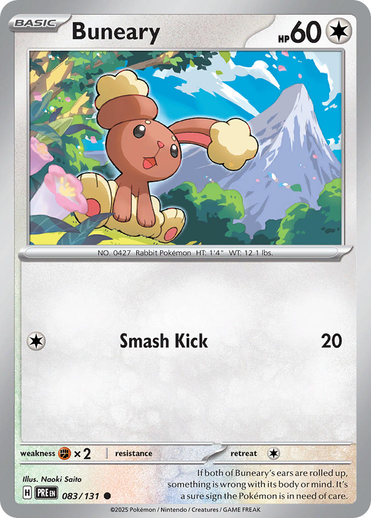 Buneary 083/131 Reverse holo