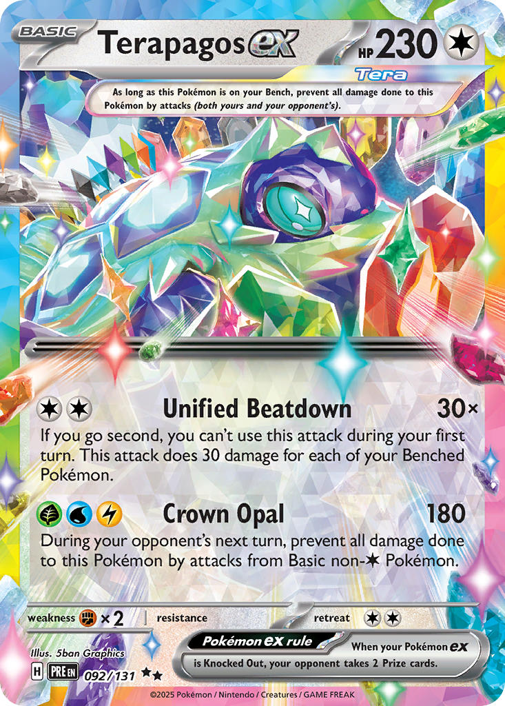 Terapagosex 092/131 Reverse holo
