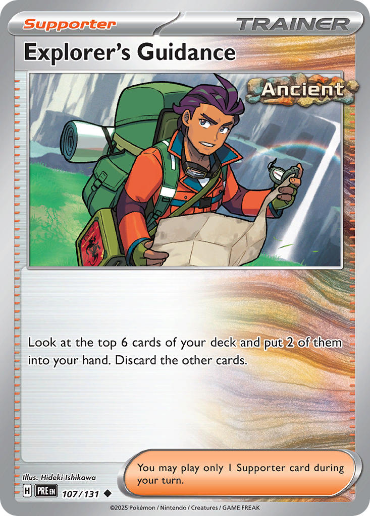 Explorer's Guidance 107/131 Reverse holo