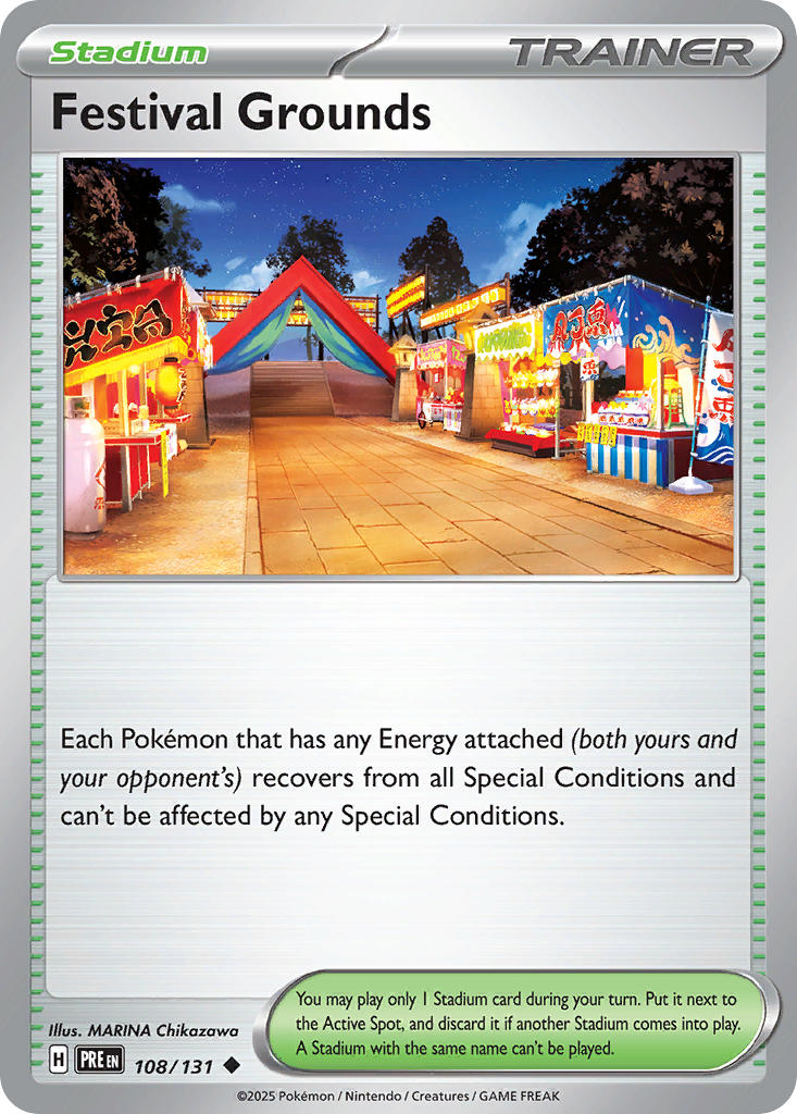 Festival Grounds 108/131 Reverse holo
