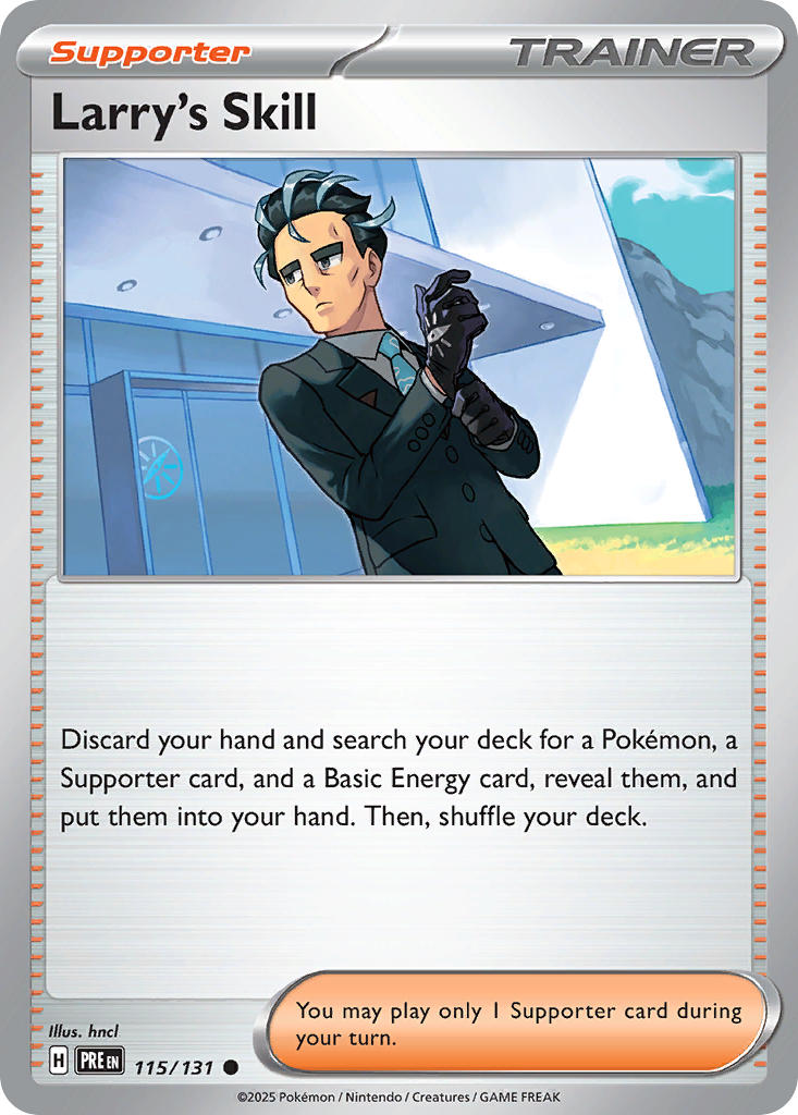 Larry's Skill 115/131 Reverse holo