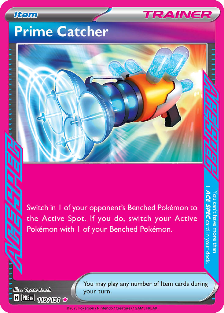 Prime Catcher 119/131 Reverse holo