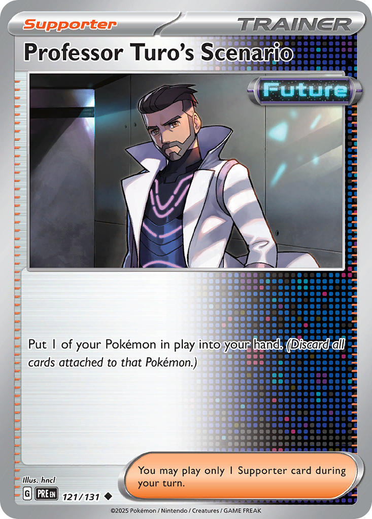 Professor Turo's Scenario 121/131 Reverse holo
