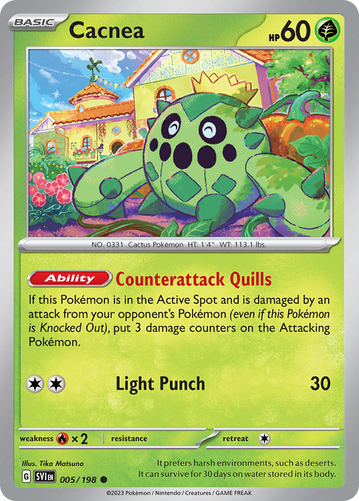 Cacnea 5/198 Reverse holo