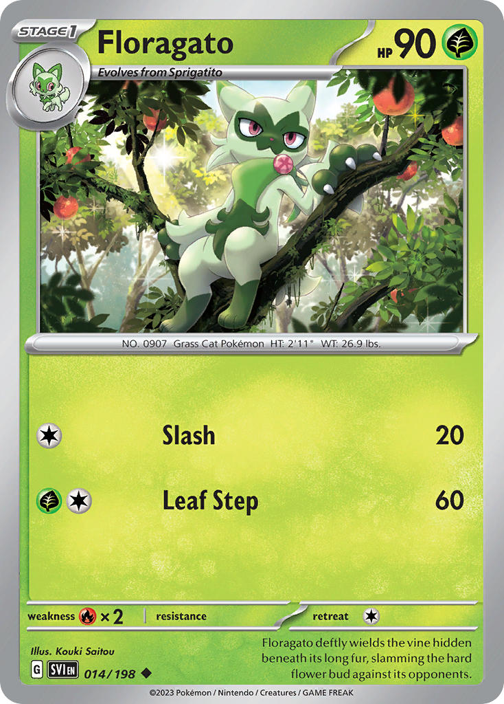 Floragato 14/198 Reverse holo