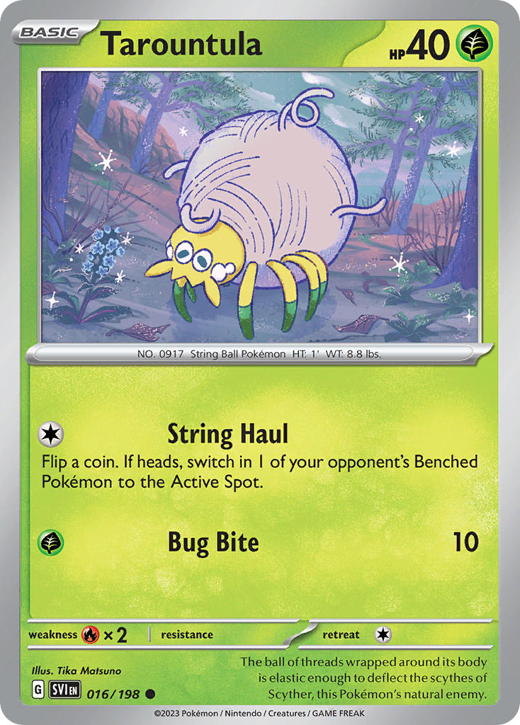 Tarountula 16/198 Reverse holo