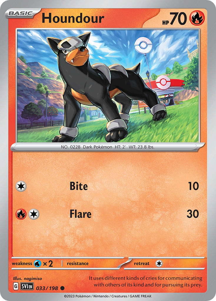 Houndour 33/198