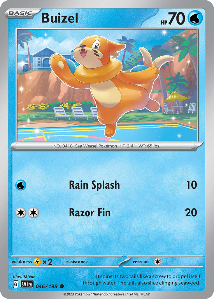 Buizel 46/198 Reverse holo